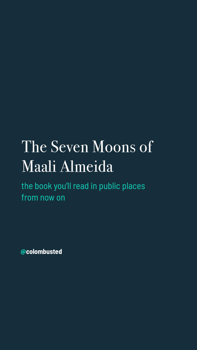 public reading by <a href="/ShehanKaru/">Shehan Karunatilaka</a> 😅