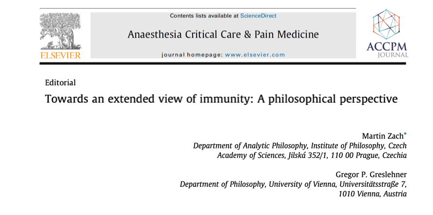 Understanding immunity and developing new therapies will require taking the whole organism into account - adopting an extended view of immunity. Read the Editorial from @martinzach_ and @GGreslehner 👇👇👇 🔗tinyurl.com/5yzz9z39 #philsci #COVID