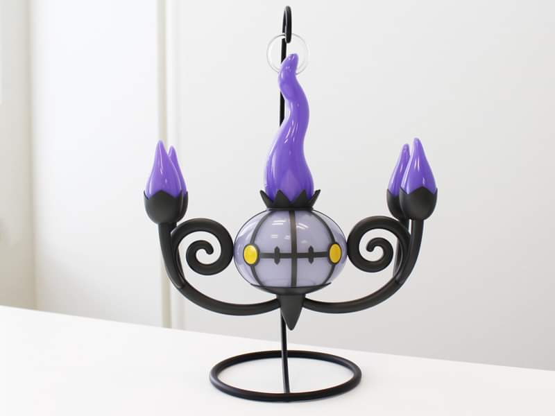 mikumonaa's tweet image. OMG LOOK HOW CUTE THIS NEW CHANDELURE LAMP IS &amp;gt;.&amp;lt; FOSBSIABIDBAKSBSJ 

#PokemonGoodies
