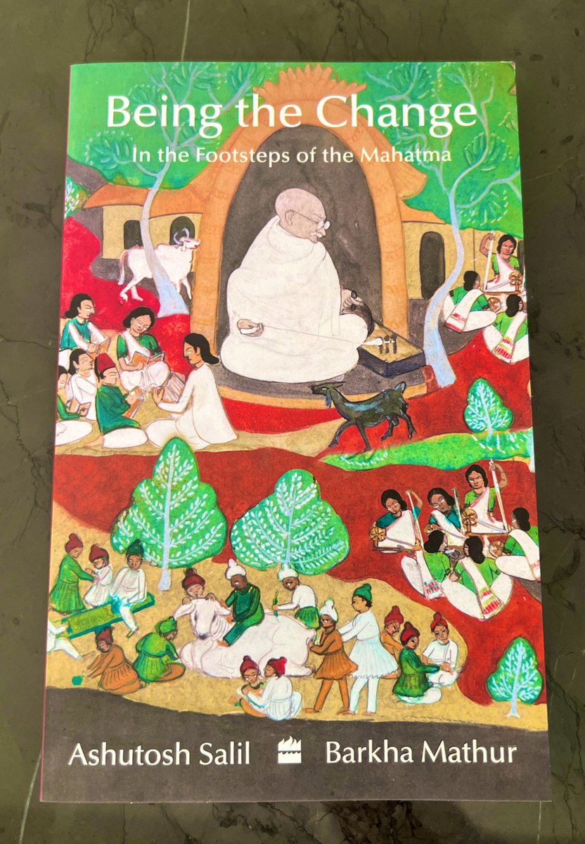 Thank you @salilashutosh for this wonderful book, that celebrates our unsung heroes who have powered social change. 
#BeingTheChange