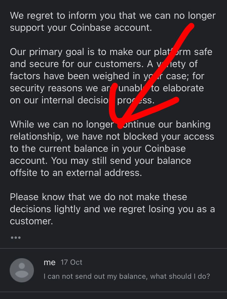 WorldLifters's tweet photo. @CoinbaseSupport I was told I can withdraw my Bitcoin and yet the withdrawal is not working 😞😞😞 and dying here 

This is very very painful https://t.co/zAHLkO50p9