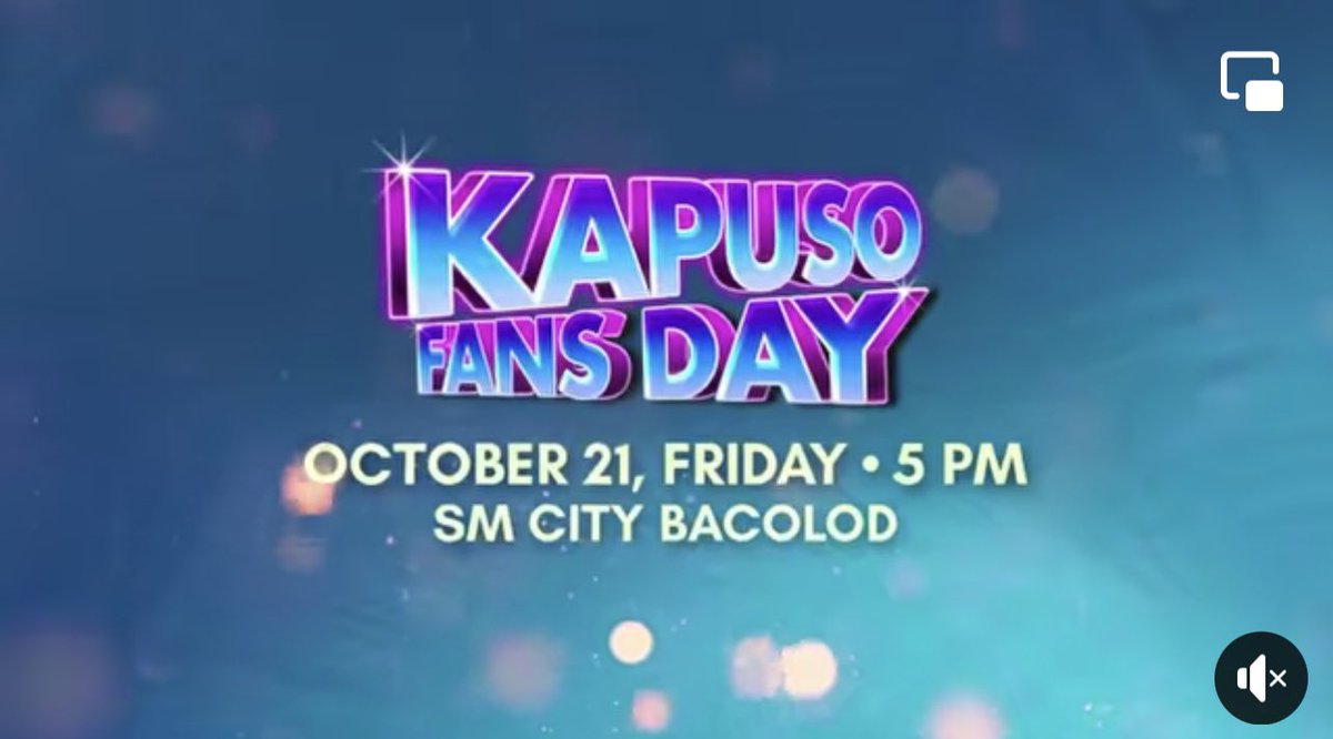 noivcalderon's tweet photo. MASSKARA FESTIVAL celebration is back!

Catch the KAPUSO FANS DAY this Friday, October 21 | 5PM at the Main Atrium, SM City Bacolod with Elle Villanueva, Derrick Monasterio, Ruru Madrid, and Bianca Umali.

See you there mga Kapuso!

#GMARegionalTV
#KapusoFansDay
#RunningManPH https://t.co/6RolbtRirm