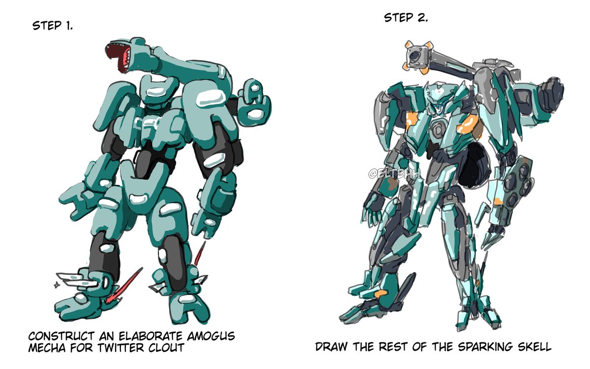How to draw a Skell