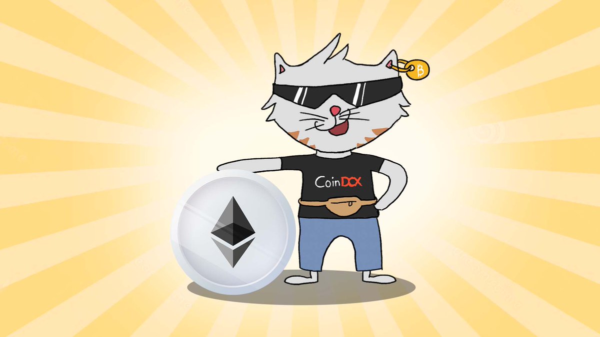 CoinDCX's tweet photo. Feline the heat guys?🕶️
The coin for today is #Ethereum 
Submit your price for the coin using #PredictWithCoinDCX
Win INR 500 worth $MATIC*👑 https://t.co/aWCiLd2zDM