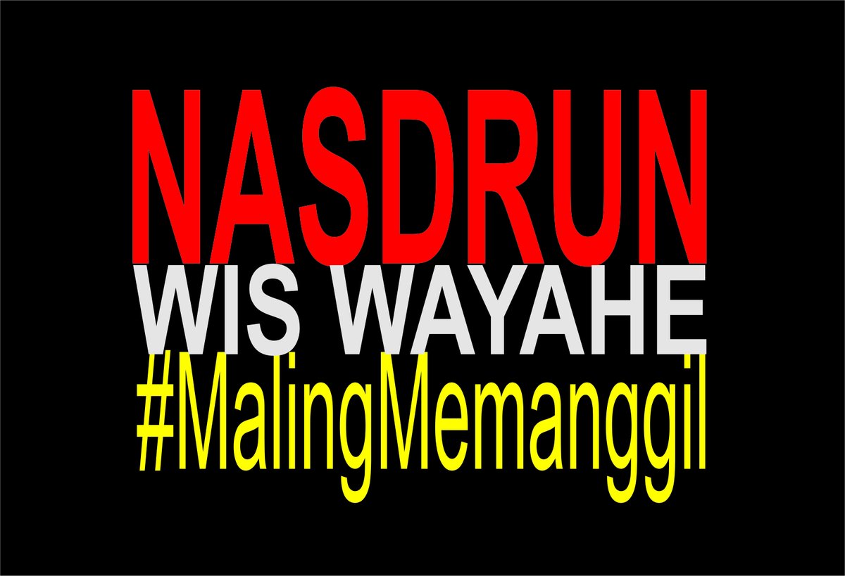 BiLLRaY2019's tweet image. Yok VIRAL kan..!

NASDRUN...wis wayahe

#MalingMemanggil #MalingMemanggil 
#MalingMemanggil #MalingMemanggil