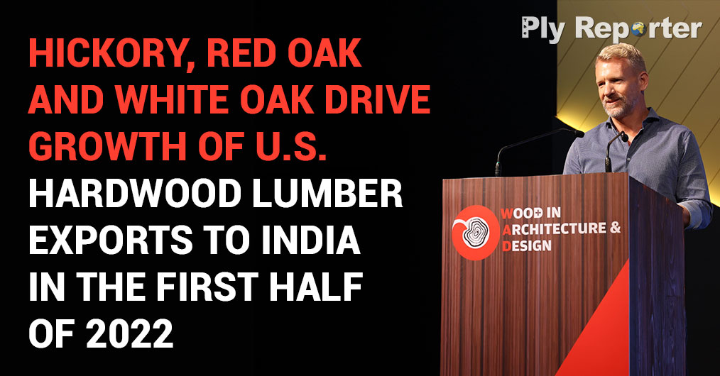 PlyReporterMag's tweet photo. #Hickory, #RedOak and #WhiteOak Drive Growth of U.S. Hardwood Lumber Exports to India in the First Half of 2022

READ MORE:

https://t.co/PTGsfJwlox

#plyreporter #plyreporternews #marketanalysis #hardwood #lumber https://t.co/OqA0GGoDpO