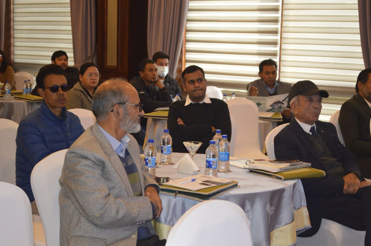 SwissEmbassyIND's tweet photo. . @SwissDevCoop in collaboration with the Union Territory of Ladakh organised an interactive workshop on 18-19 Oct on energy efficiency and #renewable integration in buildings. 35 senior govt. officials from various departments participated in the workshop. #CarbonNeutralLadakh https://t.co/H4NrQpaUlK