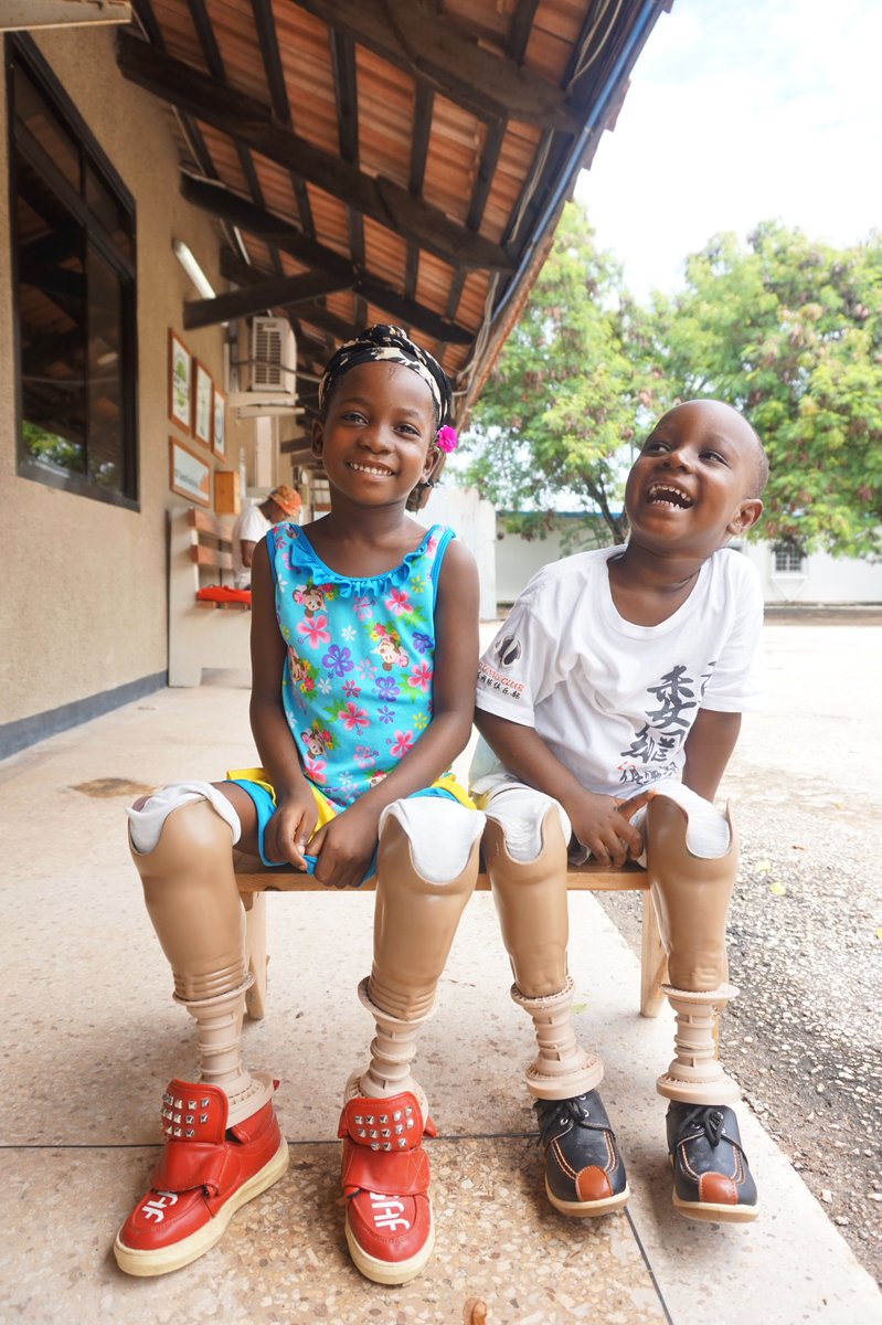 Children born without lower limbs outgrow the #assistivedevices as they grow older, this becomes a burden to most families because of the #cost of devices. At CCBRT we provide #assistivedevices to support different #deformities. Support our work write to: communications@ccbrt.org