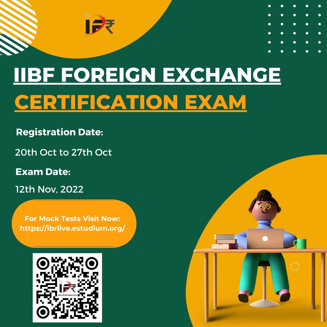 ibr_live's tweet photo. For Mock Test visit now: https://t.co/9Juk9dXJ4n

#ibrlive #iibfforexcertification #certificatecourseinforeignexchange #iibf #certificatecourse #bankingexam #freemocktests #prepareforexam #visitnow #indianinstituteofbankingandfinance #scannow #ibrliveestudium #iibfcourses #ccfe https://t.co/Gwd6E3bH0s