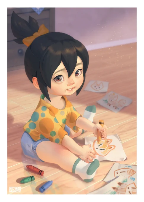 The Art of Overwatch 2 - Kiriko Origin Story Cinematic by Will MuraiGallery update and Details;  
