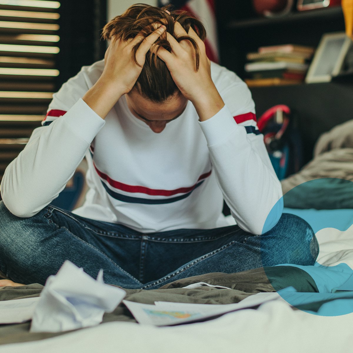 Studying, major works & testing schedules are already the ultimate juggling act, but when cancer comes crashing into a young persons world, things can seem almost impossible. Here are our top tips on ways to manage stress throughout your #Year12exams: bit.ly/3TuOfRj