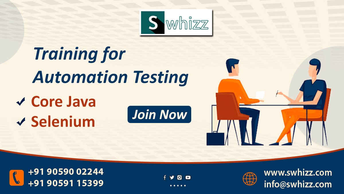 Swhizzofficial's tweet photo. Are you interested to Learn #automationtestingโฆ!!!
We Cover this Tools:
#corejava
#Selenium
For More Details: -
Call/Whatโs App: 9392002299 | 9059002244
Register link: -
https://t.co/43eTg4bCYW
#automationtesting #softwaretesting #Careers #corejava #SeleniumTraining https://t.co/qReR7pqPFX