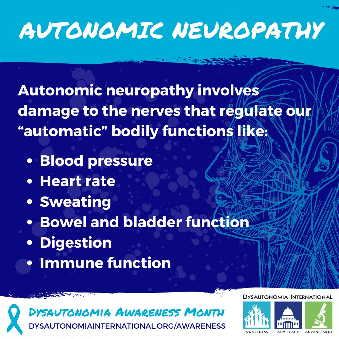 It's #DysautonomiaAwarenessMonth! Watch this lecture from Mayo Clinic Autonomic Neurologist, Dr. Brent Goodman, in which he discusses several underlying diseases that can cause autonomic neuropathies such as diabetes, Sjogren’s and Parkinsons: vimeo.com/587967503.