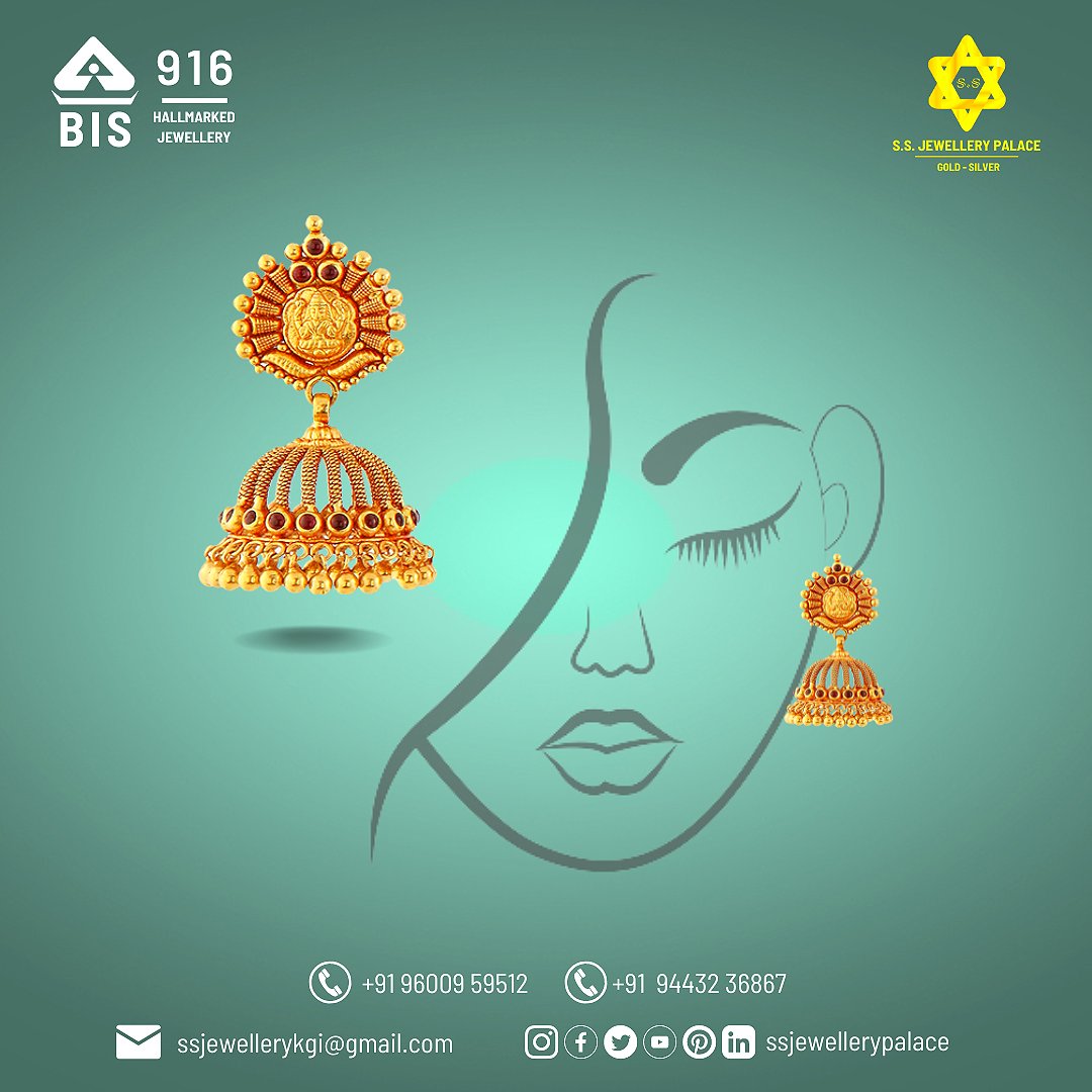 SSJewellery_off's tweet photo. Earrings show a sizzling effect on you.
.
.
.
#earrings #earringset #designerearrings #designerjewels #goldornaments #goldjewels #goldculture #jewellove #krishnagiri #ssjewellerypalace https://t.co/OXGqNMl6u3
