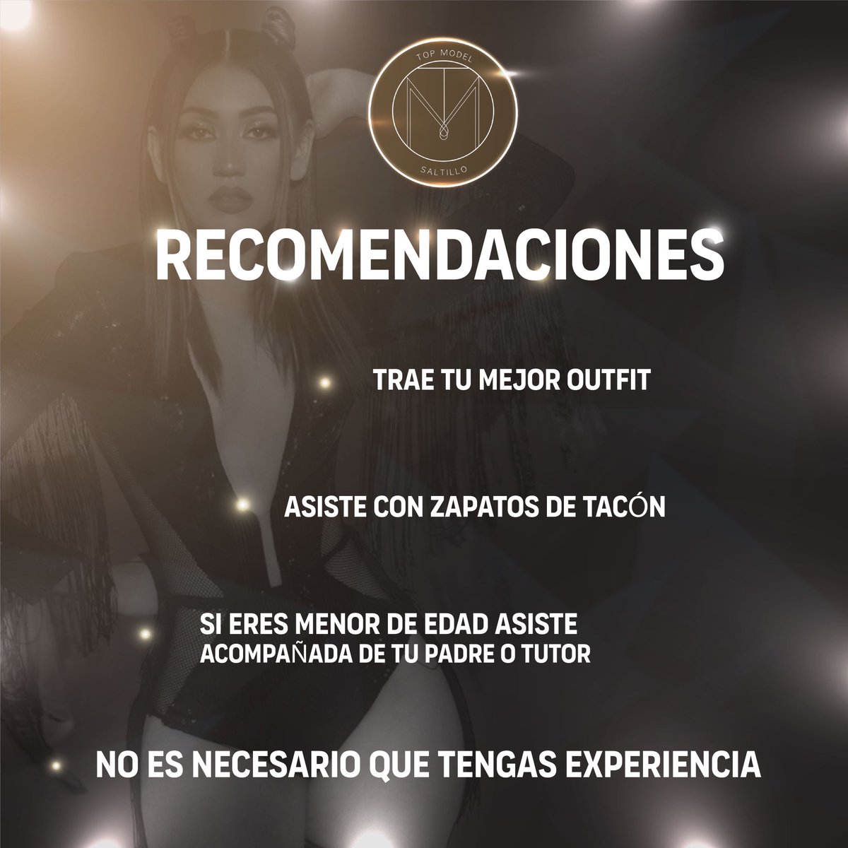 MJMODELOS's tweet photo. #Saltillo #Coahuila acude al gran Casting de @TopmodelSal viene una edición llena de sorpresas. Te esperamos en #Galerias #Saltillo https://t.co/T4Qn0YuJoc