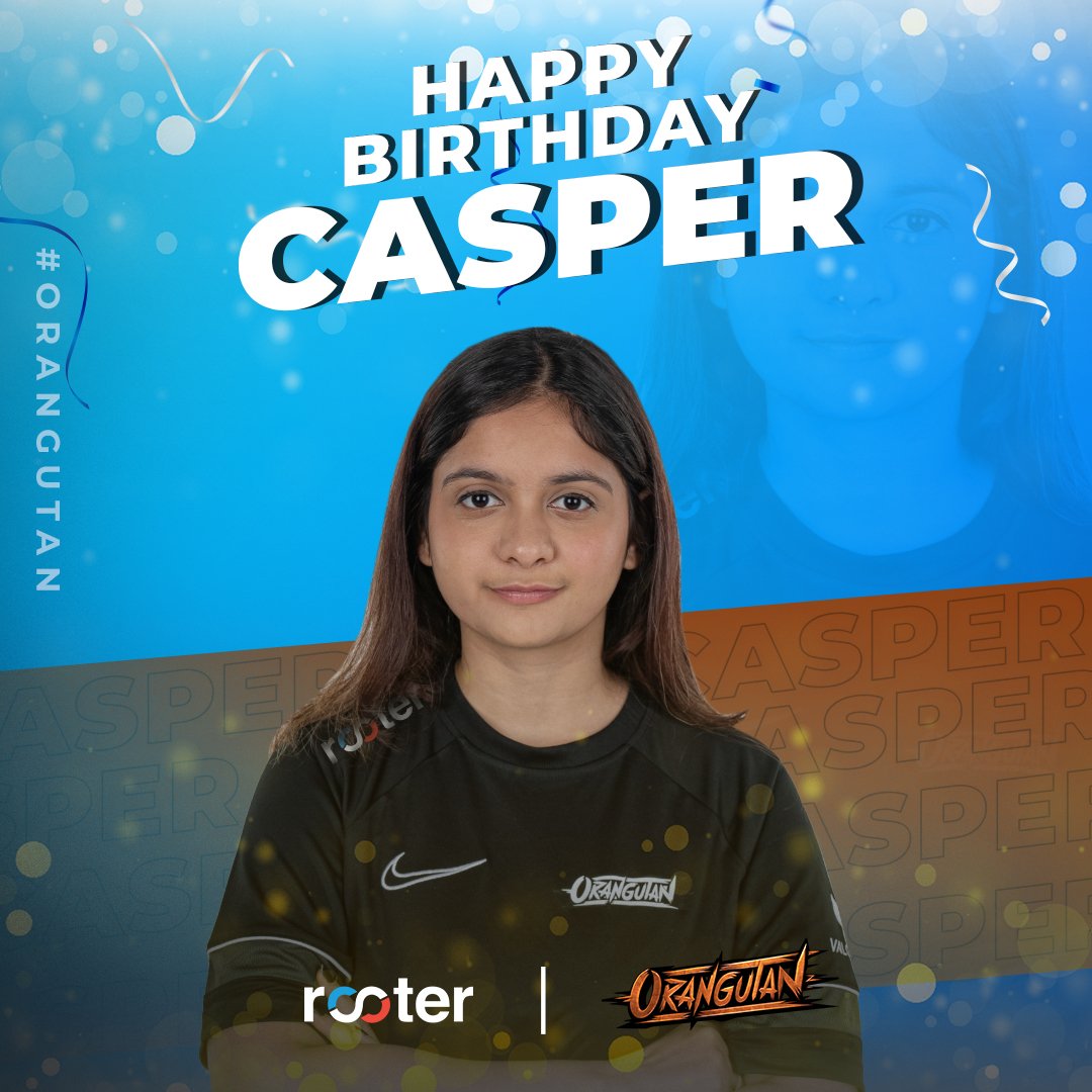 RooterSports's tweet photo. Here's wishing a very happy birthday to @CaspeRMineK ๐ฅณ๐
#FansYahanHain | @orangutan_gg | #KeepRooting โพ๏ธ https://t.co/vI7g6ho1T4