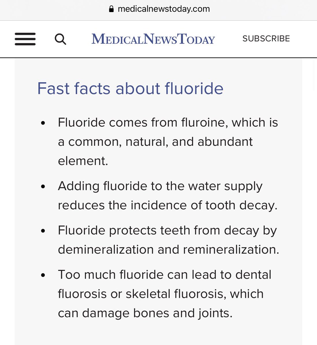DebbyJeanMarie's tweet photo. Masih ada yang buat pertanyaan publik menyesatkan soal flouride! Sedihnya banyak yang percaya! kumur yang bersih, kalau perlu kumur pakai air garam! Flouride terkandung dalam air, tanah &amp; makanan, &amp; ada efek sampingnya! Saya malah nggak menghindari pasta gigi dengan flouride! https://t.co/CFkFEQ01wL