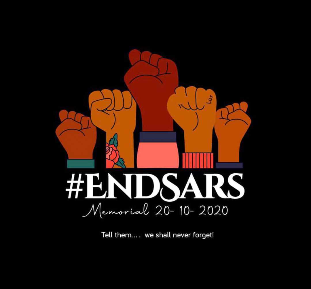 VDeezie's tweet photo. Today we remember those innocent ones who came out to lend their voice against injustice and died for the cause. We will never forget.
#EndSARSMemorial2 https://t.co/HduG6eH4mD