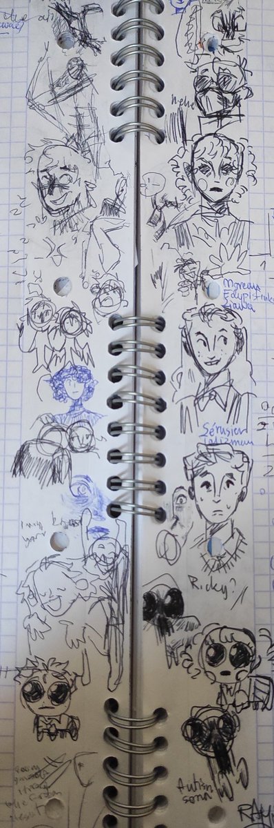 rtc doodles from my notebook compilation 