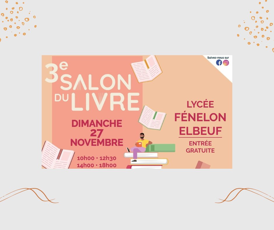 Nos prochains RDV
#salondulivre #dedicace #livre #Roman #fantastique #romance #auteurefrançaise #Normandie