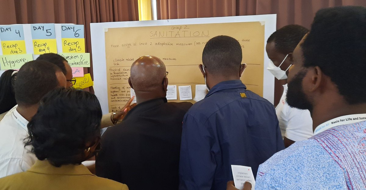 archenoVa's tweet photo. Wrapping our heads around sanitation. Where does the sanitation chain start and end, what do you think? 🤔 https://t.co/CDCyOYkiGo
