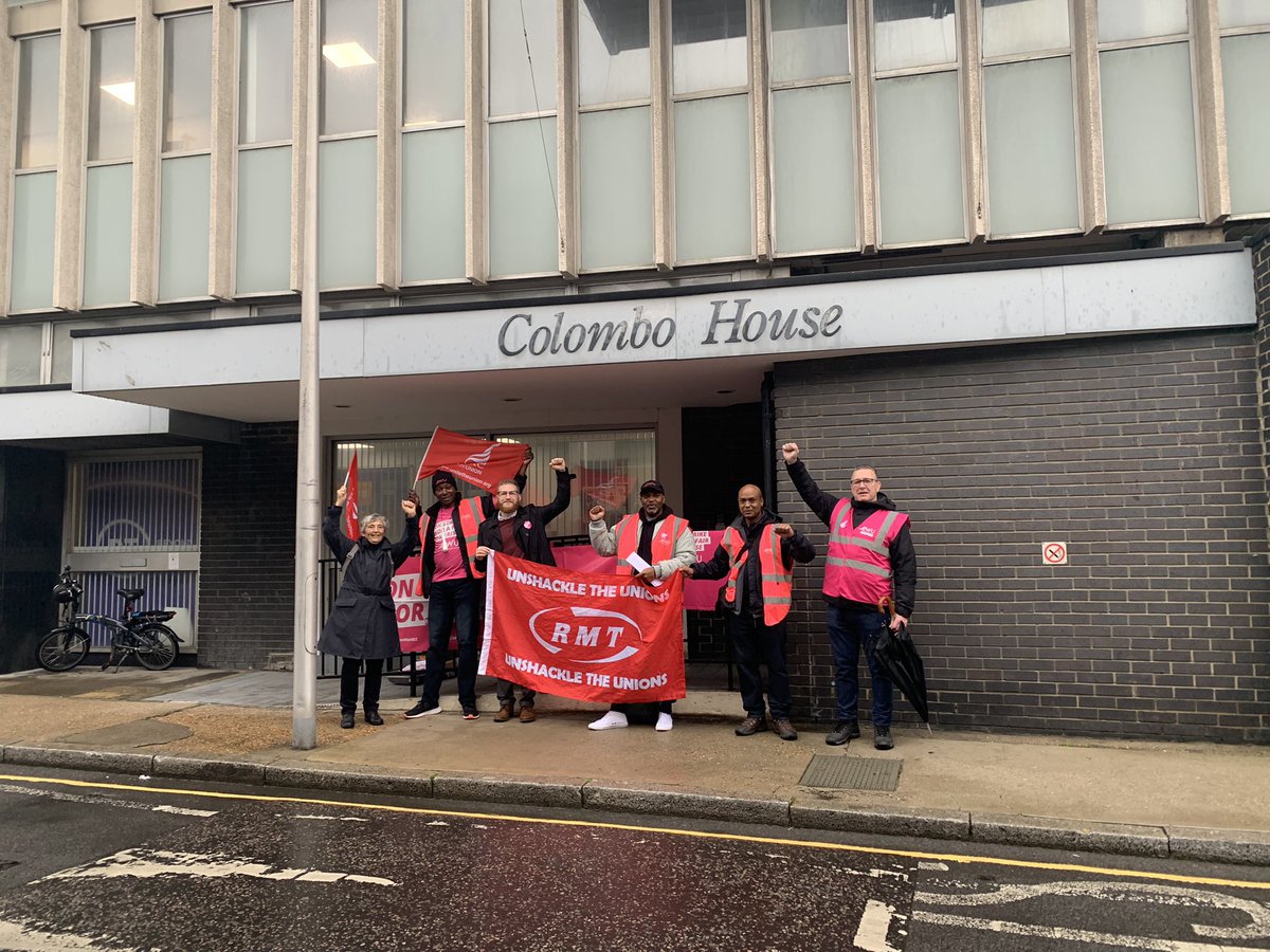 Solidarity with striking @CWUnews BT workers from @RMTunion! #FoodbankPhil #StrikeClub