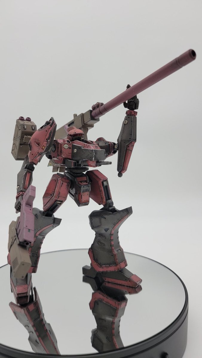 DevinGus's tweet photo. Armored Core Nineball has been completed. Thank you @peg4009 for his helpful blog and beautiful AC inspiration. 

#armoredcore #kotobukiya #plamo https://t.co/ACccUT3eV6