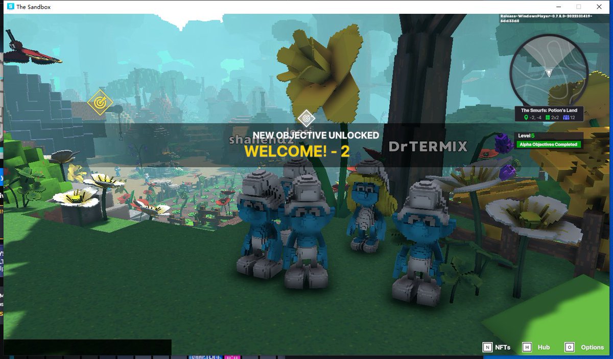 WangShu_16's tweet photo. @TheSandboxGame I just participated in The Smurfs Giveaway for a chance to win a Season 3 Alpha Pass! Check out my screenshot below! 👇 https://t.co/wsU4dUzUz1