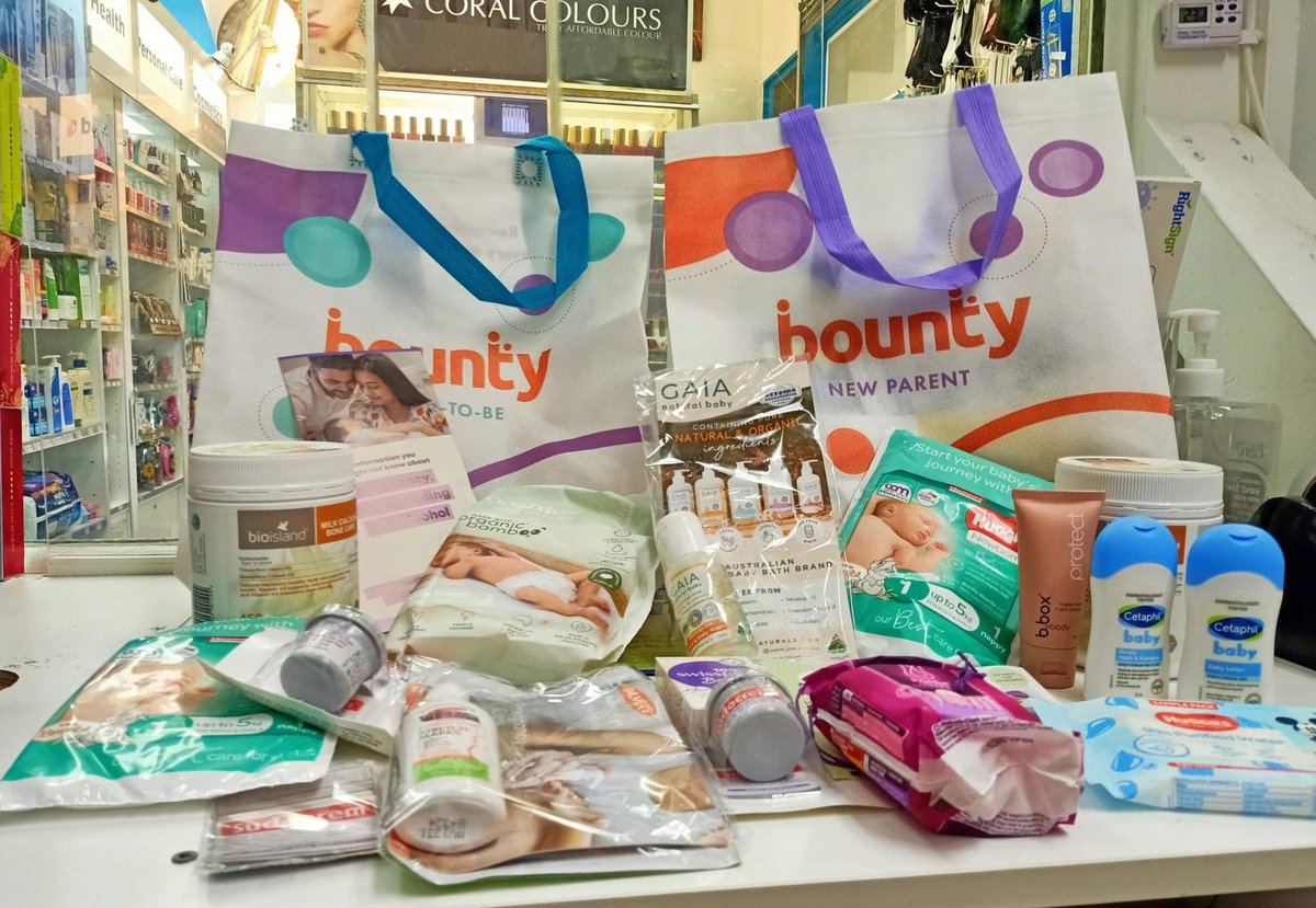 centralspharm's tweet photo. If you are expecting a baby or if you are a new parent, these bags are for you!

These bags are full of helpful information and useful products for you and your baby

Collect your free Bounty Bag from us today*

*while stock lasts!
#expecting #newparent #baby #freebies #csp https://t.co/Kvn0CiTKyO