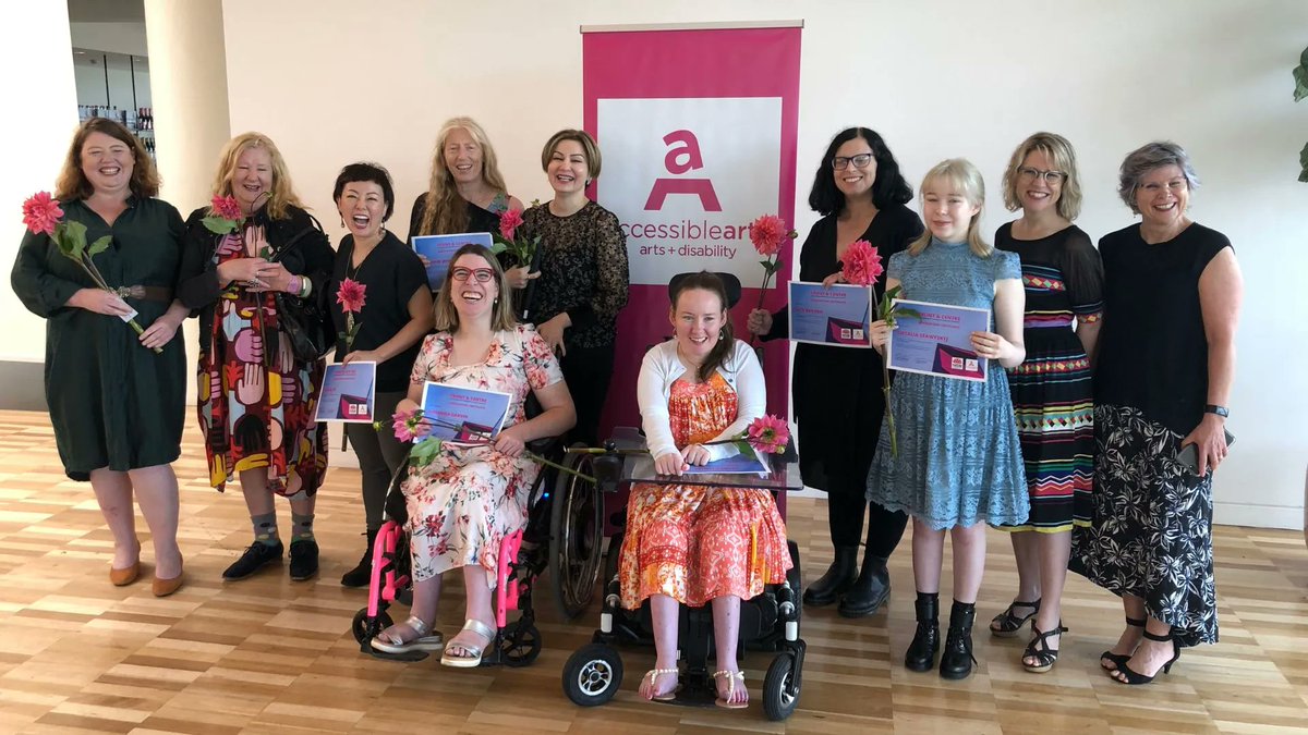 DiversityArtsAu's tweet photo. Applications are now open for Front and Centre, an Arts Leadership Program for women with disability @accessiblearts 

👉 For more info https://t.co/bc9Gtx7OEI https://t.co/XWLMij48xt