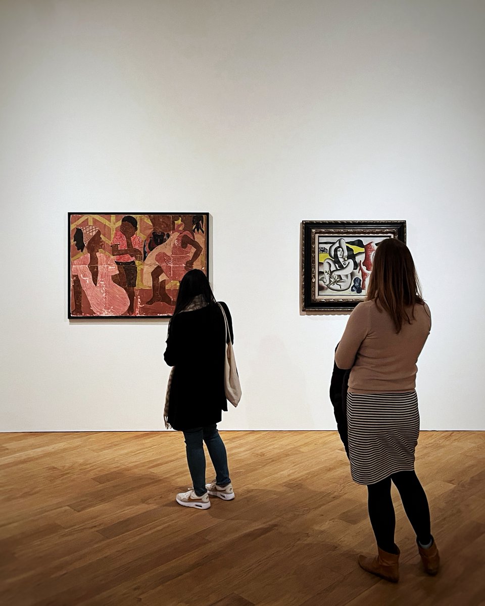 mudamlux's tweet photo. "Face-à-Face" weist 2 #Sammlungen: #ModerneGalerie #Saarlandmuseum + #Mudam
1: #KathiaStHilaire "Untitled" #MudamCollection, #FernandLéger "Baigneuse au tronc d'arbre" #Saarlandmuseum zu #Lëtzebuerg
2: #KaraWalker "Darkytown Rebellion" #MudamCollection zu #Saarbrécken https://t.co/UefsHmORii