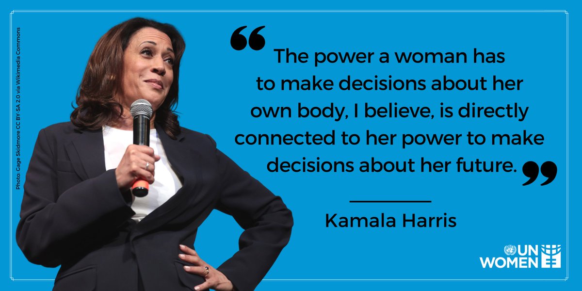 👏Happy birthday @VP @KamalaHarris! Thank you for speaking out on women’s health, safety, and well-being. 👏