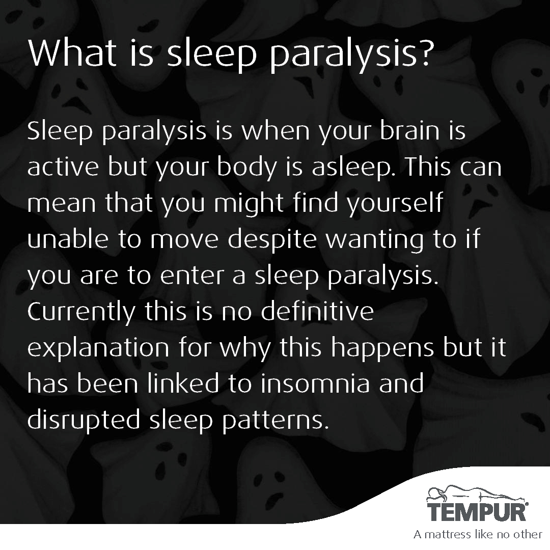 Have you ever experienced sleep paralysis?