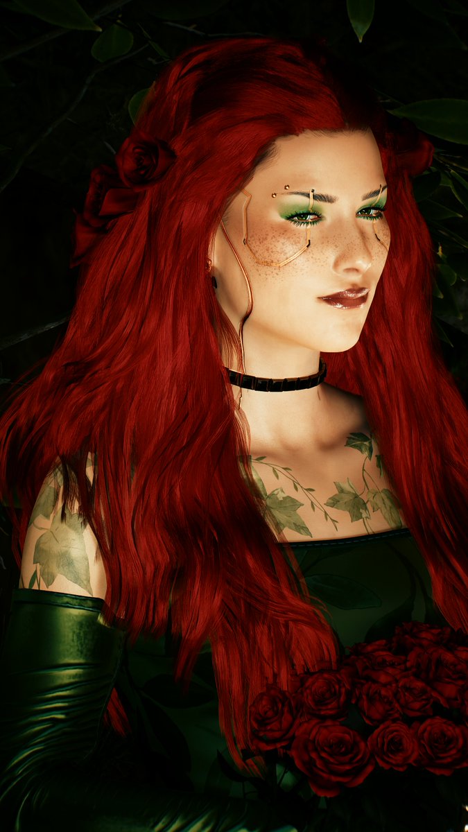 washaldecaldo's tweet photo. I am not okay.

Tattoos by @katsigiannn, roses by @PeachyWingDeer, everything else by me.

#ValerieVermilion #MitchAnderson #Cyberpunk2077 #Cyberpunk2077PhotoMode #ThePhotoMode #PhotoMode #WorldofVP #VirtualPhotography https://t.co/1ra8zNPpKo