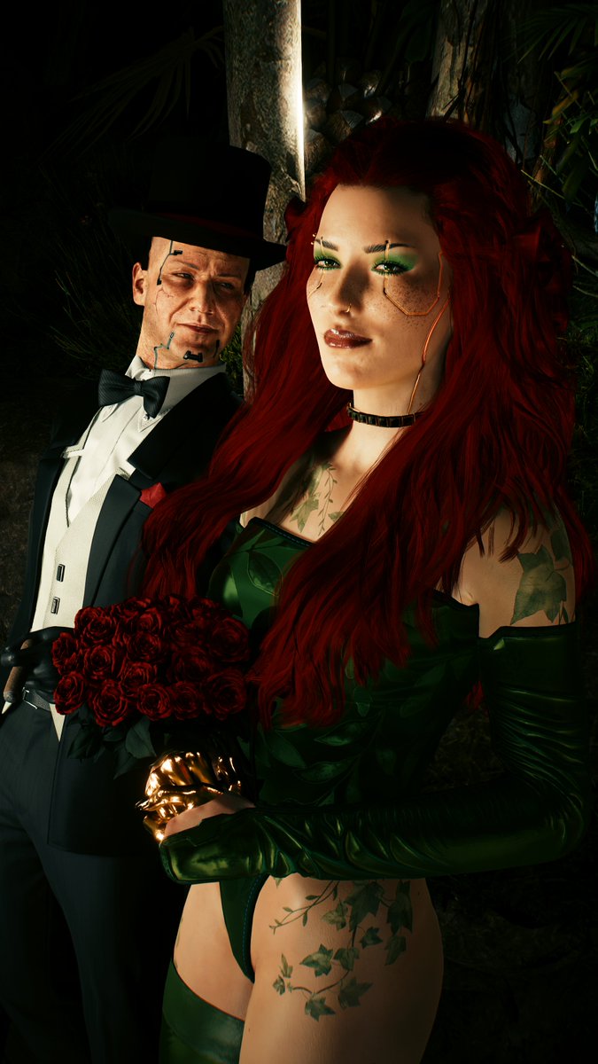 washaldecaldo's tweet photo. I am not okay.

Tattoos by @katsigiannn, roses by @PeachyWingDeer, everything else by me.

#ValerieVermilion #MitchAnderson #Cyberpunk2077 #Cyberpunk2077PhotoMode #ThePhotoMode #PhotoMode #WorldofVP #VirtualPhotography https://t.co/1ra8zNPpKo