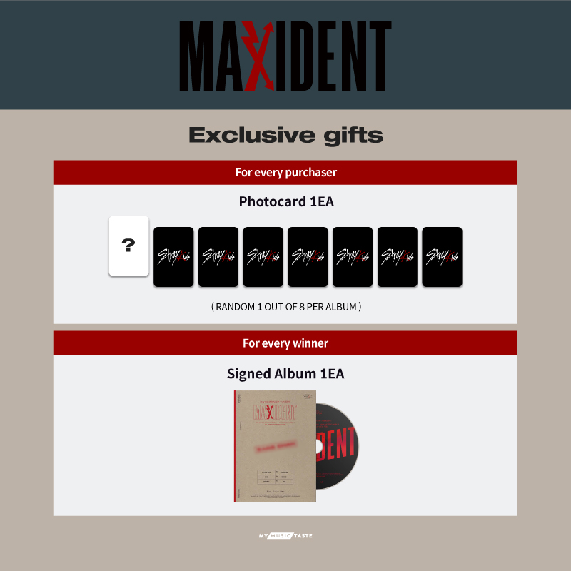 _mmtshop's tweet photo. 📣Stray Kids Global Video Call Event is now open!
🗓️Available until October 30, 11:59 PM (KST)
📸MMT exclusive photocard
Grab your CD for a chance to win!
📲👉https://t.co/9OiIdJ8ruT
#StrayKids #MAXIDENT #CASE143 #스트레이키즈 #StrayKids_Fansign with #MMTShop https://t.co/gWklg1LOO5