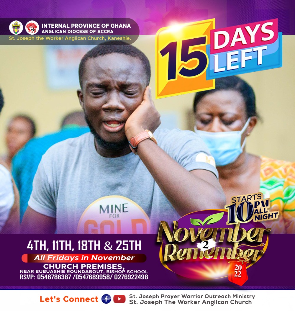 stjosephpwomgh's tweet photo. For surely there is an end; And thine expectation shall not be cut off.
Proverbs 23:18 KJV

#November2Remember 
#SeasonOfRemembrance 
#AllNightExperience
#MaxiCathedral
#StJoePWOM
#AtThyWord https://t.co/GCeMWXqhAG