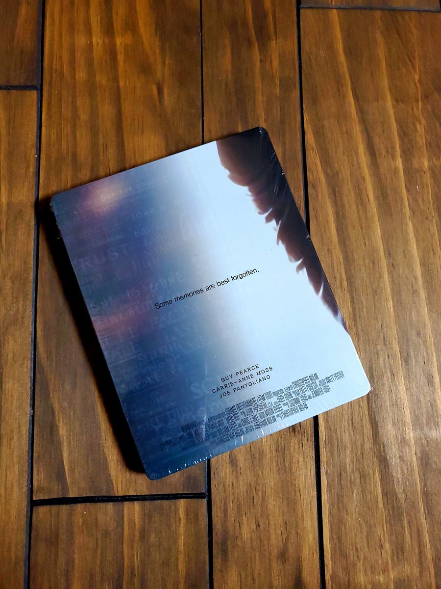 Cornrow_'s tweet photo. TheBlu - Memento steelbook 

@media_psychos #memento #bluray #steelbook https://t.co/XJ1vIkjqc3