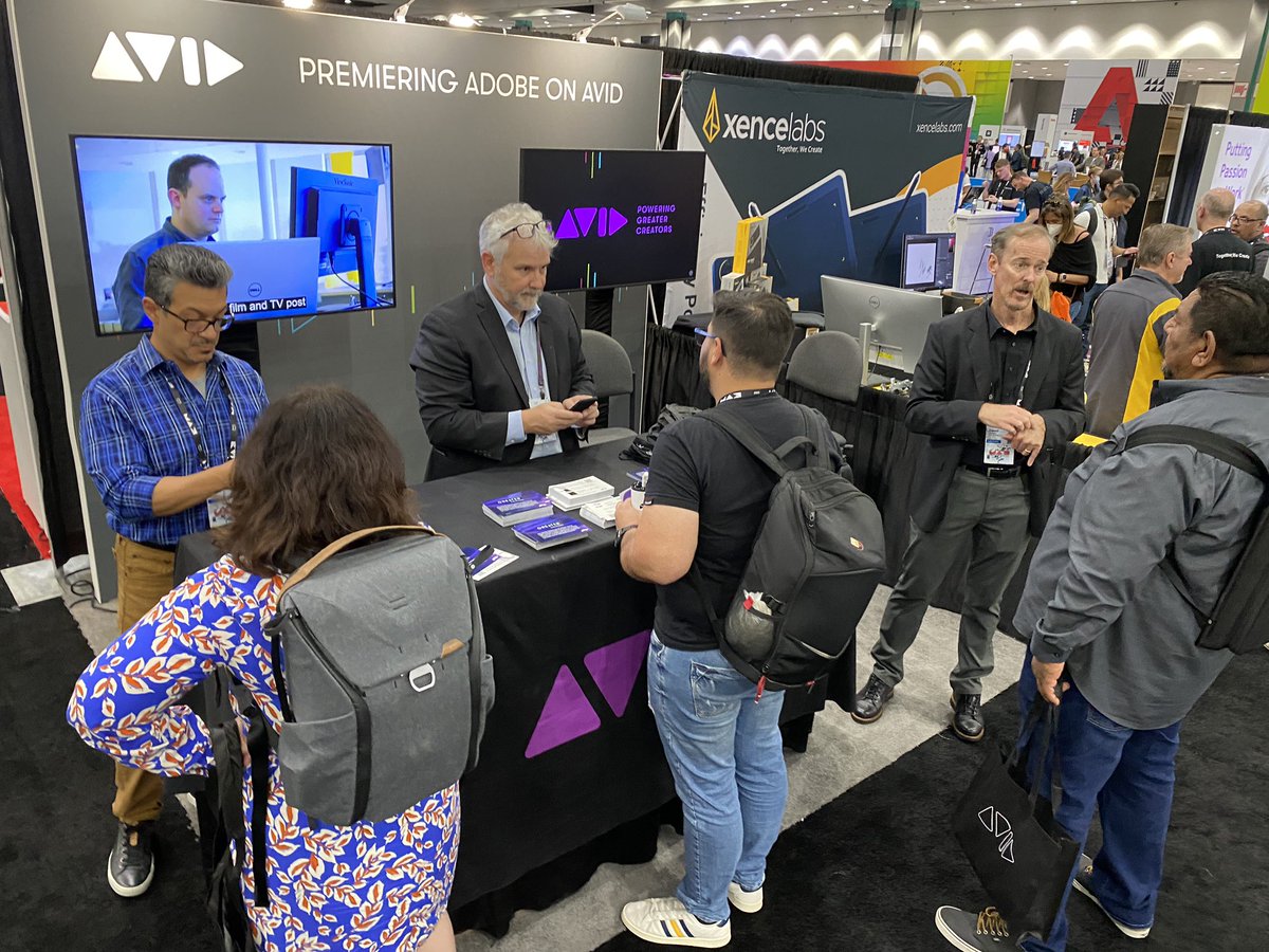 Yes, we are at Adobe MAX!! Premiering Adobe on Avid…Storage. Actually, we have been supporting Adobe Premiere Pro on Avid NEXIS for a while. Stop by stand 1208 to talk with us. #avid #adobe #avidnexis #sharedmediastorage #postproduction #editondemand #adobemax2022
