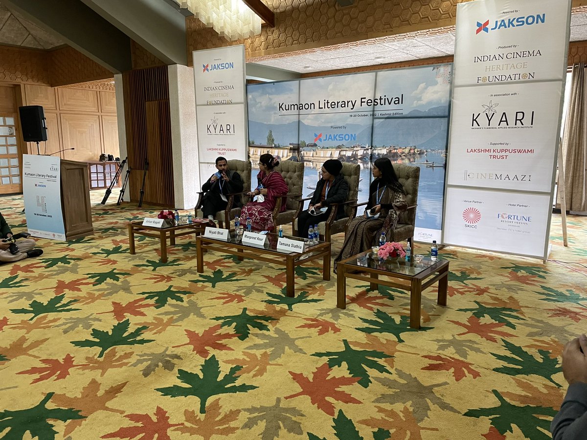 Spotlight: Kashmir’s New Age Writers, Artists and Thinkers. #KashmirEdition of @KumaonLitFest @IamArhanBagati @cinemaazi @IndiaKyari #kumaonlitfest