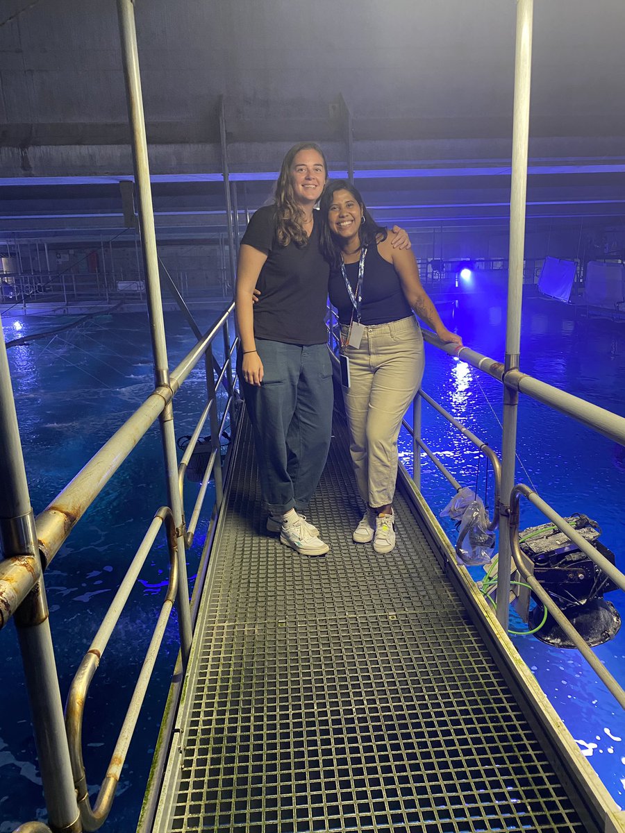 haleydolton's tweet photo. Awesome 1st day at @SharksInt2022 learning about all the behind the scenes action, including an @ExeterMarine reunion with @RoatanGaby 😁 p.s. We found cute inside that fluffy blue shark CT scan… ;) https://t.co/r4U3LkQxth