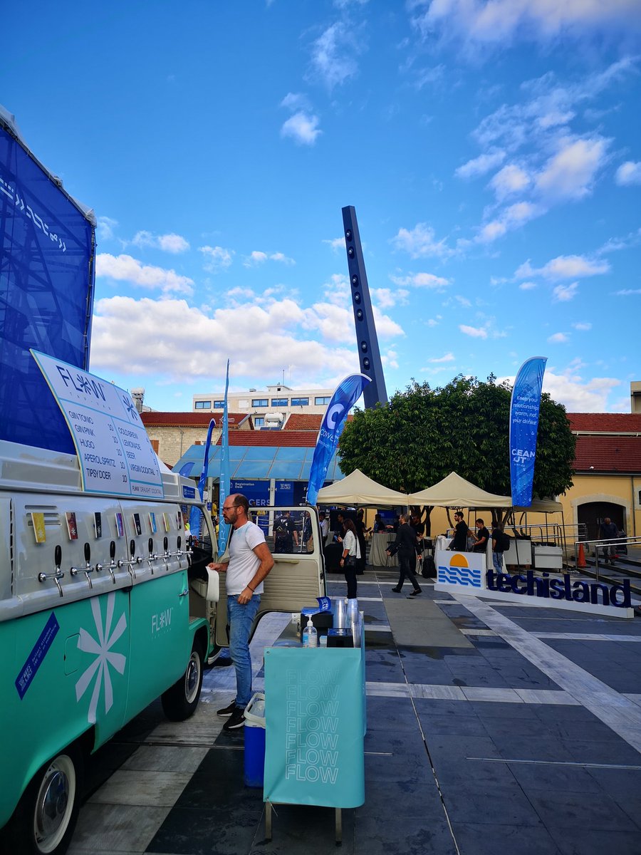 cyprusmail's tweet photo. The opening ceremony is about to begin at #reflectfestival and the robotic dog Spot is getting ready to show his capabilities.
It's cloudy but no rain for now.
Limassol Marina will be buzzing the next two days.
#reflectfest #Cyprus #CMatReflect https://t.co/jjUJDrLN3F