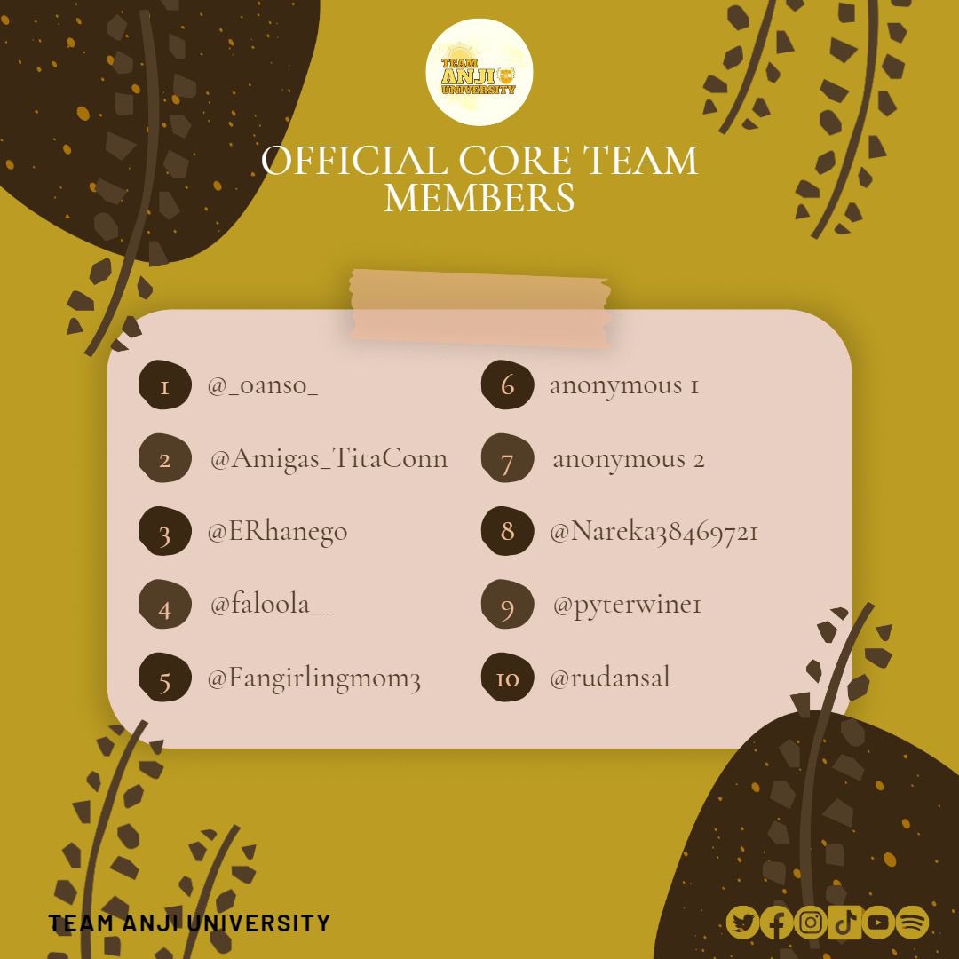 Team Anji University on Twitter: "For months, the core members of Team ...