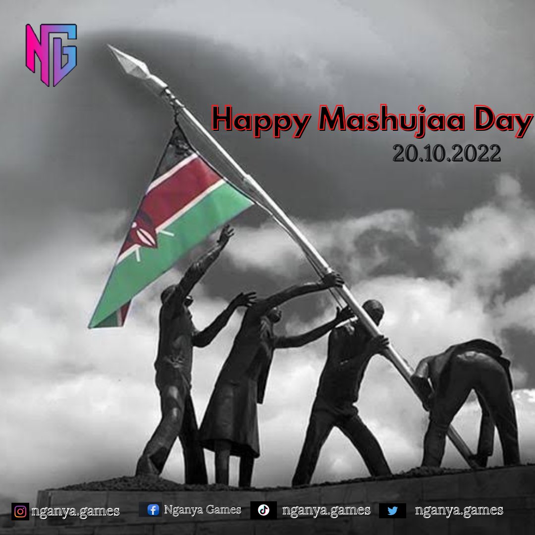 NganyaGames's tweet photo. Wishing all our customers a Happy Mashujaa Day, you are our heroes without you we wouldn’t be here.
#mashujaaday #sisinimashujaa #mashujaacelebrations #nganyagames https://t.co/XwOcUZOQDP