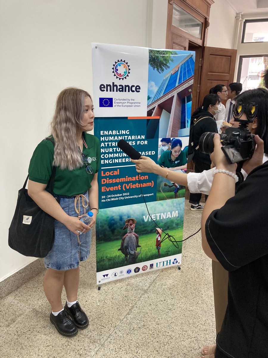 GeorgiaKremmyda's tweet photo. So proud to be leading the fantastic @ProjectEnhance. There's nothing better than creating student opportunity, building capacity in teaching excellence and offering life-changing education #enhanceproject #humanitarianengineering #erasmusplusproject #warwickengineer https://t.co/a0jtPgc7iw