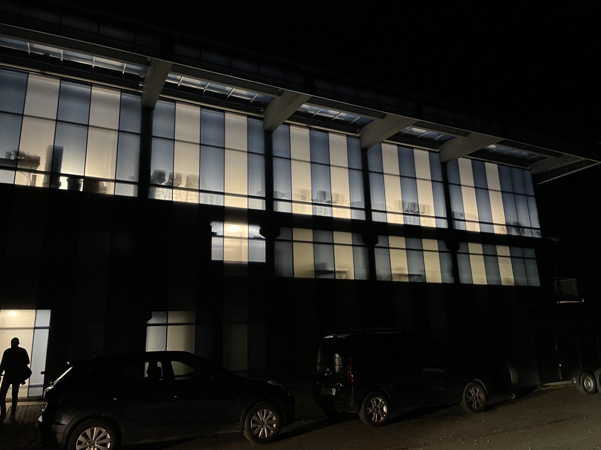 controliannelli's tweet photo. The working day starts early at the INDRA hangar for COMP4DRONES technical review meeting https://t.co/psKfuIReMz