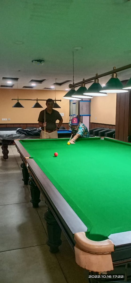 Director_TCIL's tweet photo. Got the opportunity to play Billiards at the campus  #redpot @paniitindia @IITRAAOfficial https://t.co/Wc3VsHjx00
