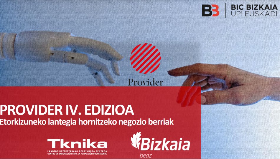 #BizkaiaEgiten #BeazBizkaia

📢#Provider, lurraldeko LHko ikastetxeei zuzendutako programa, hasteko prest dago. ow.ly/htrf50Lg8F2

⏰09:30etan
▶️Gaurko saioa: Fabrikazio gehiagarria. 3D Inprimaketa
👉<a href="/3dlan_org/">Asociación 3DLAN.org</a> <a href="/vertex3dorg/">VERTEX3D</a> eta <a href="/Innomylabs/">Innomy 🍄</a>-ekin

#LHEuskadi