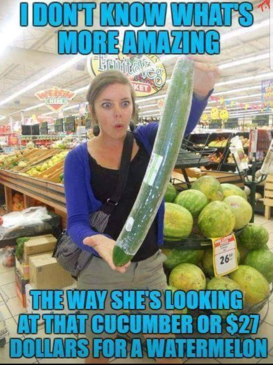 Cucumbbaa's tweet photo. When she can’t get a #BBC Big long #Cucumber … 🥒strikes again #FoodFetish #foodplay https://t.co/moW1UFQkyA
