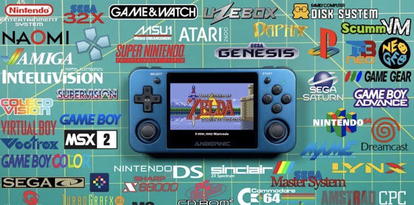 rudiniemeijer's tweet photo. Is dit een veilige keus voor het spelen van oude ZX Spectrum, Amiga en PlayStation spellen @pressplayontap2? Kost €85. Ik heb zin in California Games, The Pawn, Simon the Scorcerer, Guild of Thieves en de eerste Tomb Raider op PS1 #retromaand #rg351mp https://t.co/U30uUtx4oF
